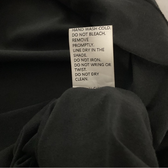 NWOT SHEIN Embroidered B&W Lace Floral Patchwork Cold Shoulder Hollow Out Mini S - Picture 13 of 13